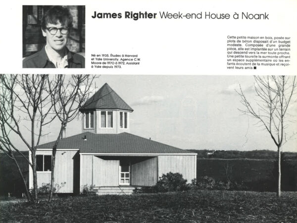 Jim designed "Monitor House", Island off Connecticut coast